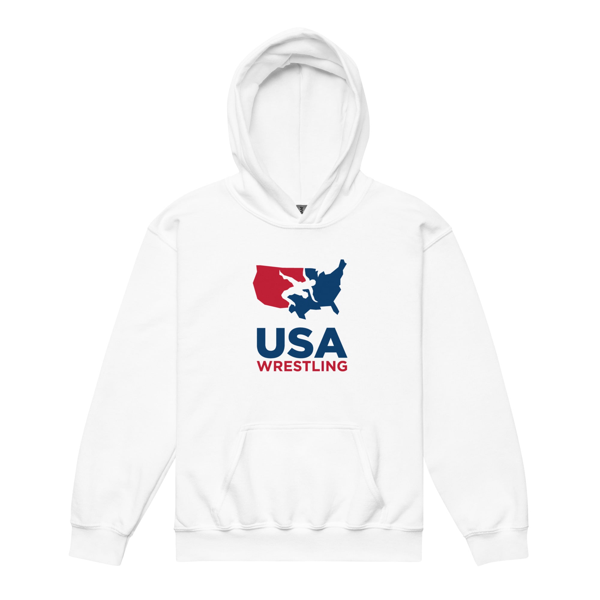 USA Wrestling Youth Heavy Blend Hoodie