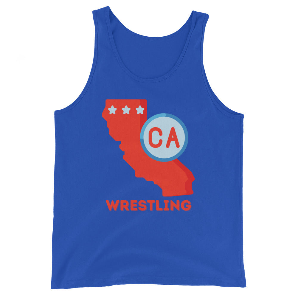 California Wrestling Tank Top Iron Fist Wrestling 