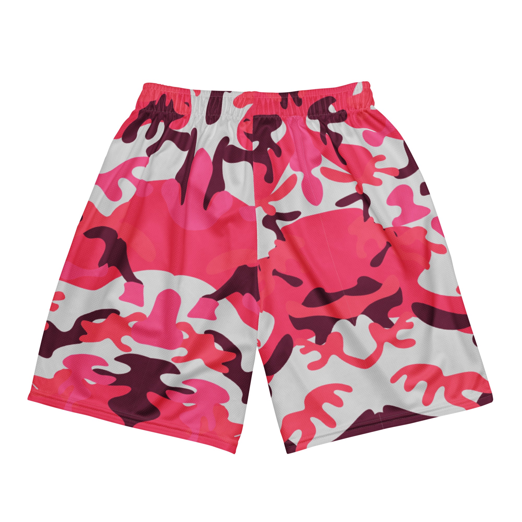 Pink Camo Mesh Shorts