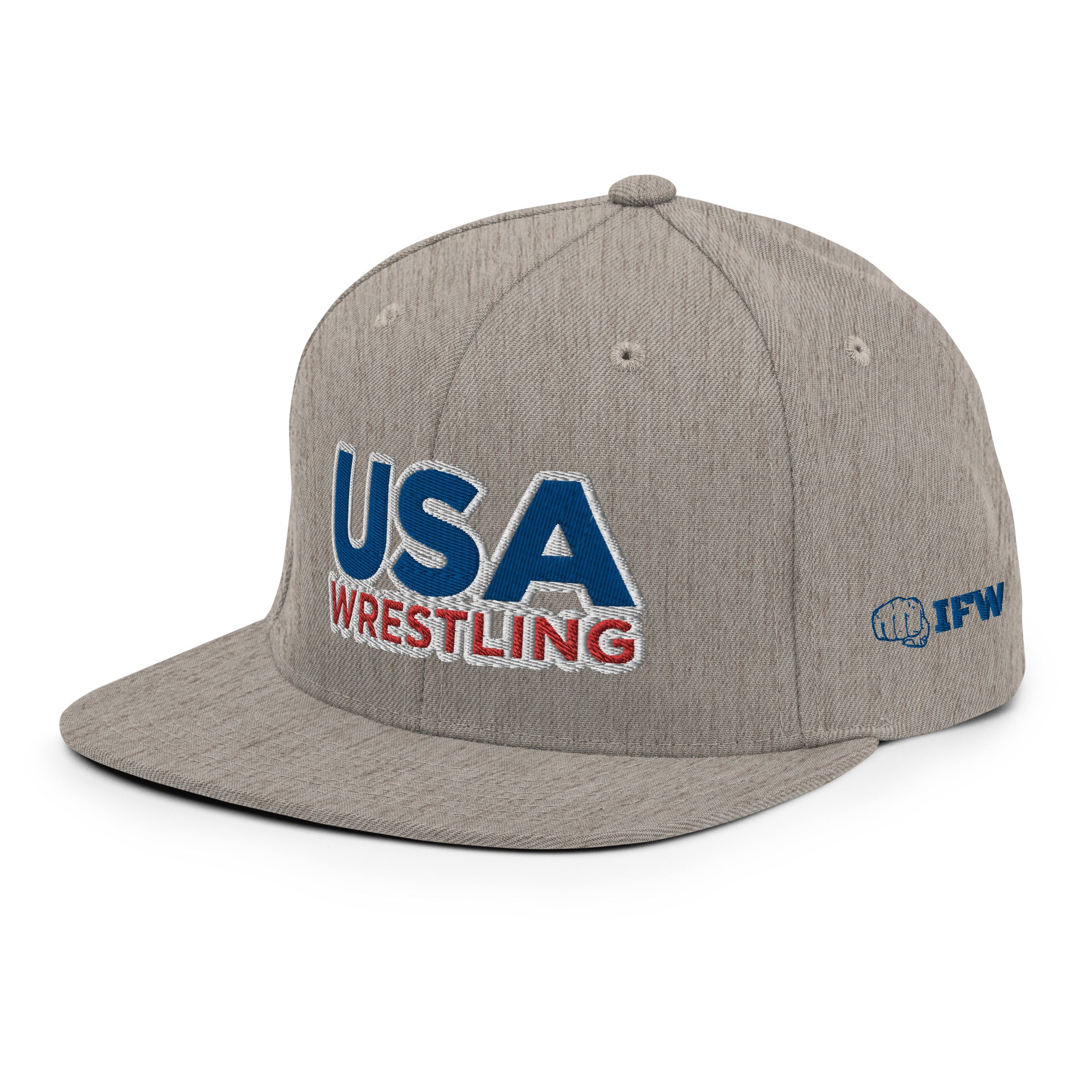 Usa Wrestling Snapback Hat