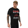 Load image into Gallery viewer, Do Not Feed The Wrestler Fitted T-Shirt