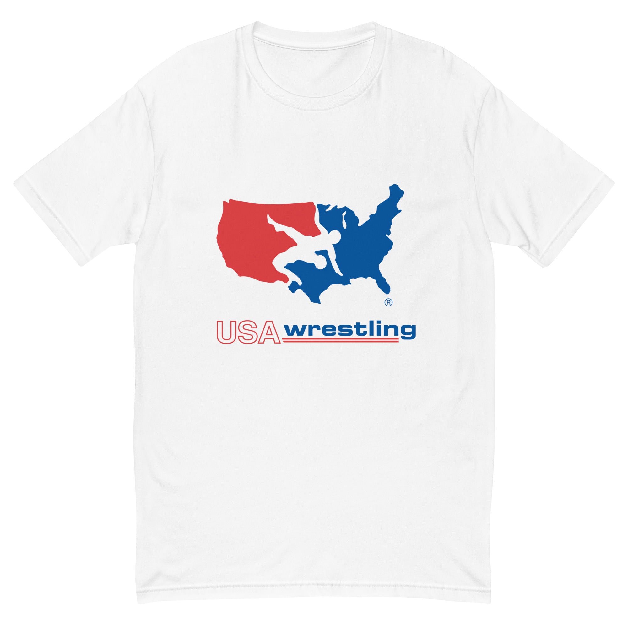 USA Wrestling Fitted T-Shirt