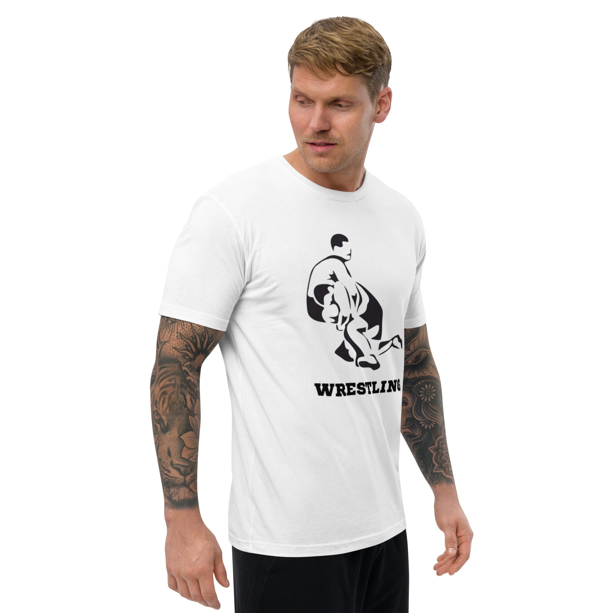 Wrestling Fitted T-Shirt