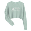 Load image into Gallery viewer, &#39;Don&#39;t Let The Ponytail Fool You!&#39; Crop Sweatshirt