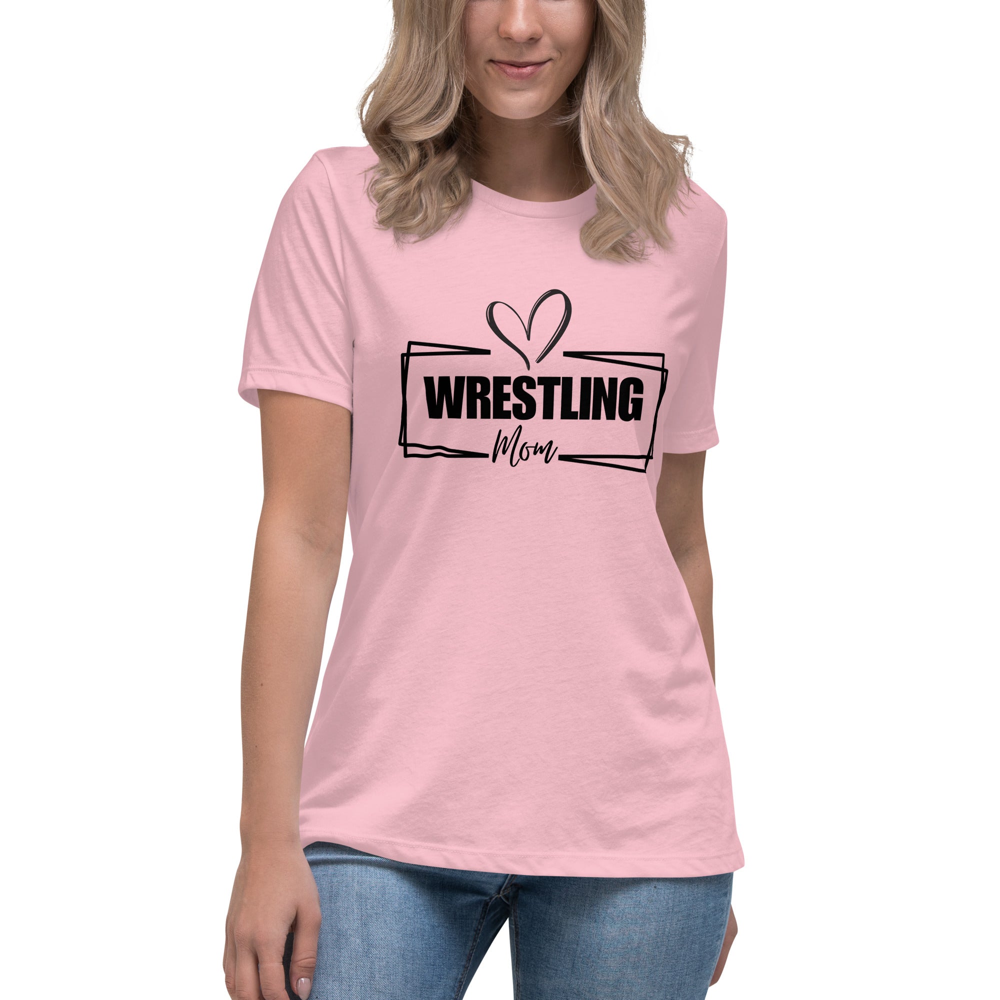 "Wrestling Mom" Relaxed T-Shirt