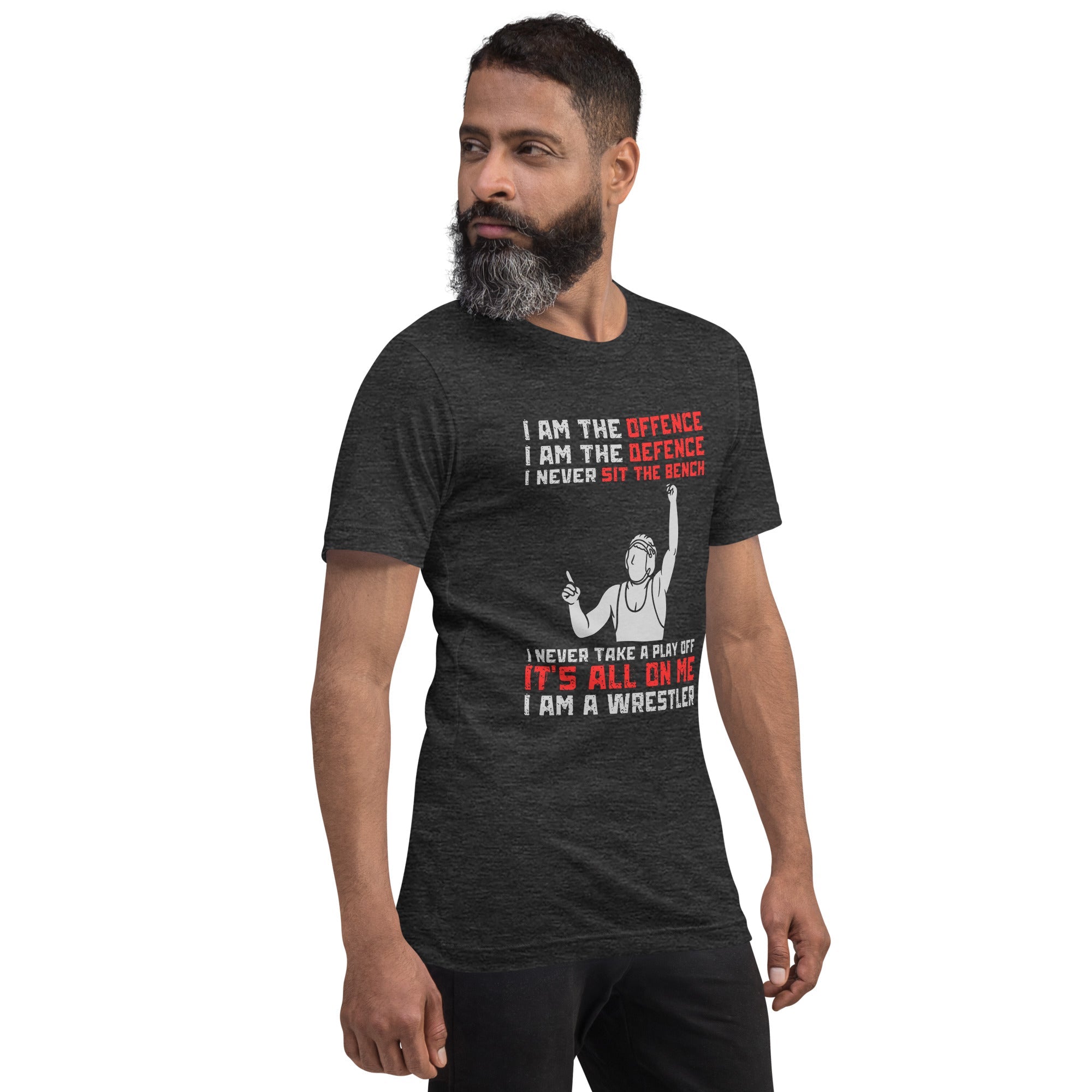 I Am A Wrestler Staple T-Shirt Iron Fist Wrestling Unisex Staple T-Shirt