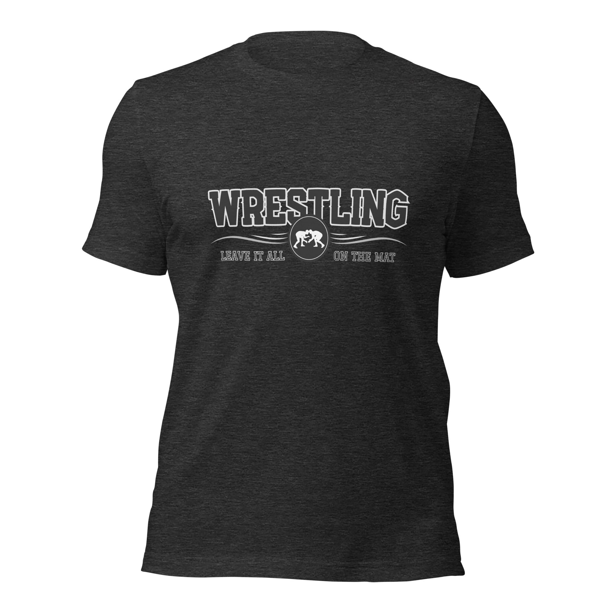 Leave It All On The Mat Staple T-shirt Iron Fist Wrestling Unisex Staple T-Shirt, Wrestling T-shirt