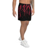 Load image into Gallery viewer, Red Striped Men&#39;s Wrestling Shorts Iron Fist Wrestling Wrestling Shorts