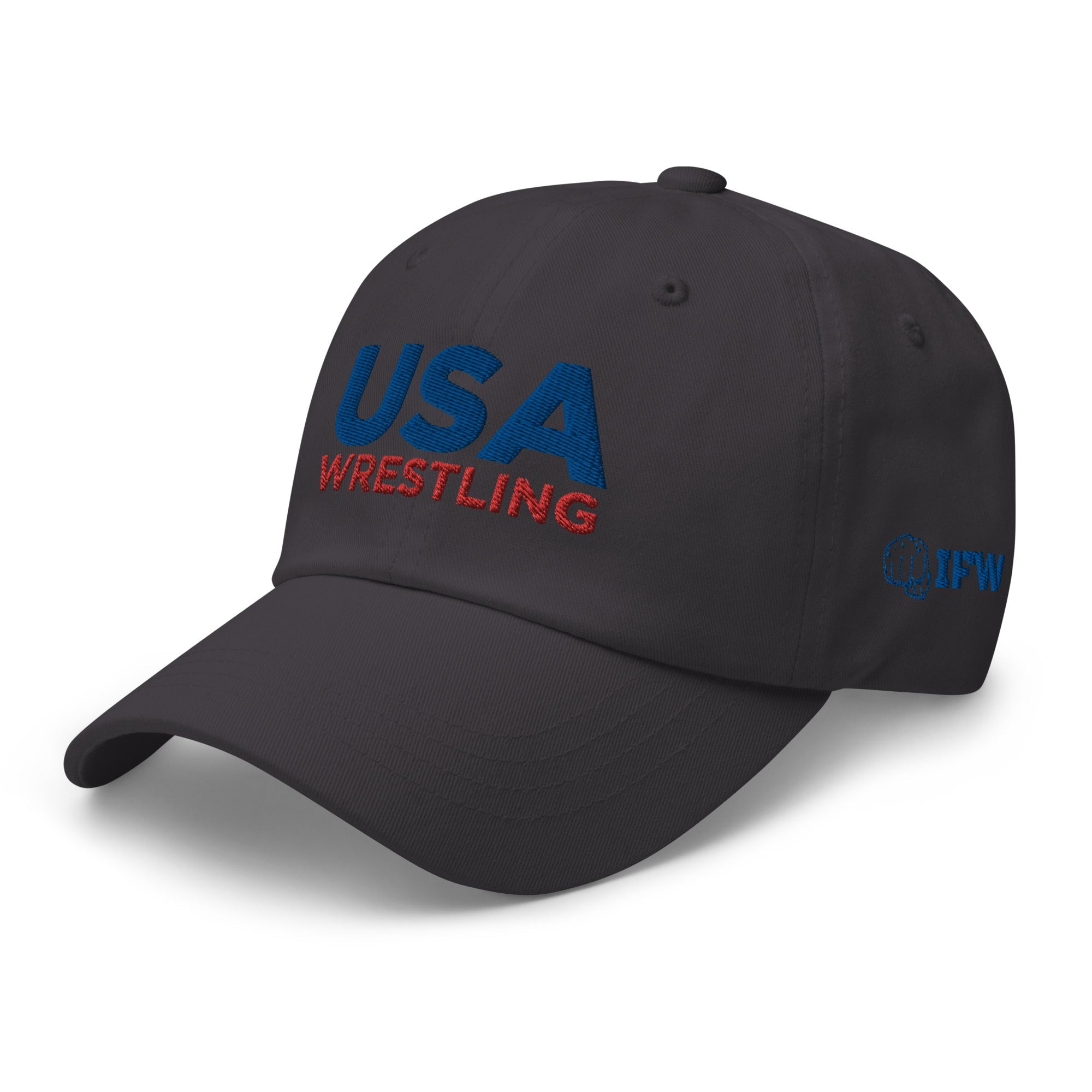 USA Wrestling Dad Hat Iron Fist Wrestling Classic Dad Hat, USA Wrestling, Wrestling Hat