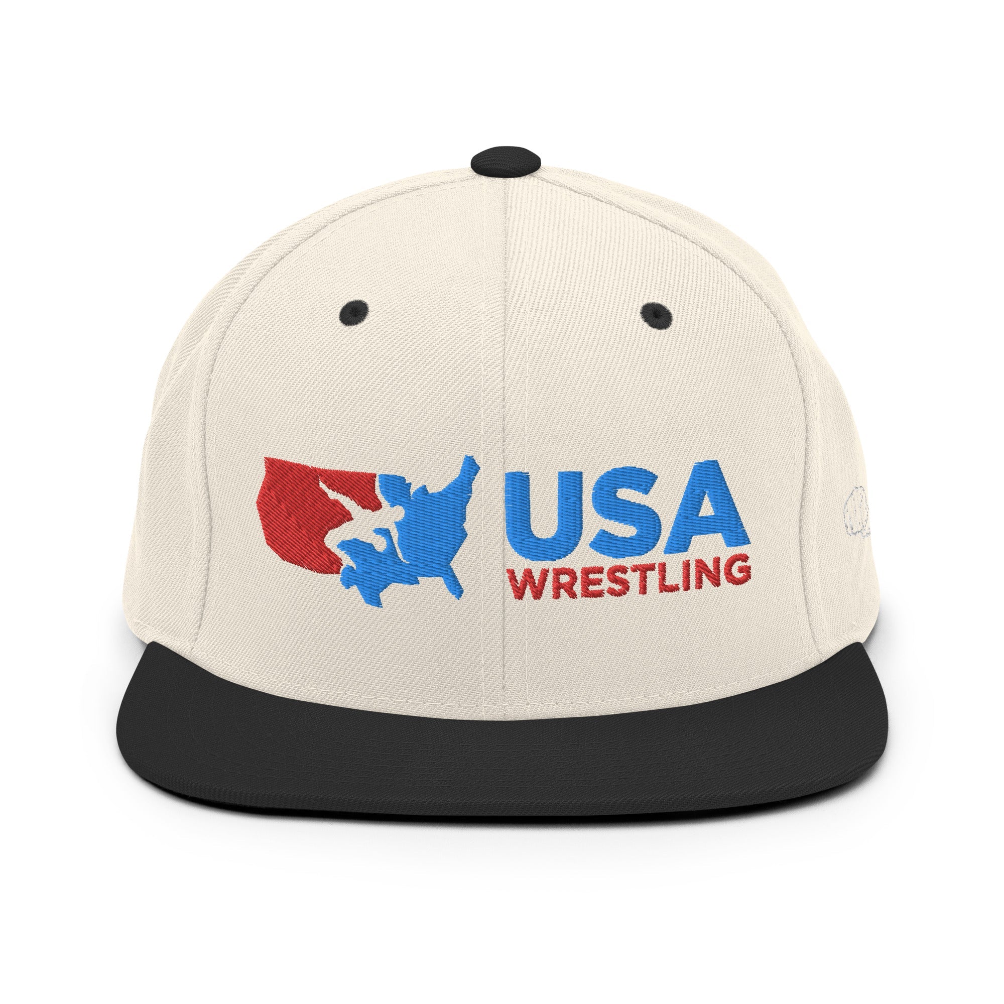 USA Wrestling Snapback Hat Iron Fist Wrestling Classic Snapback, USA Wrestling