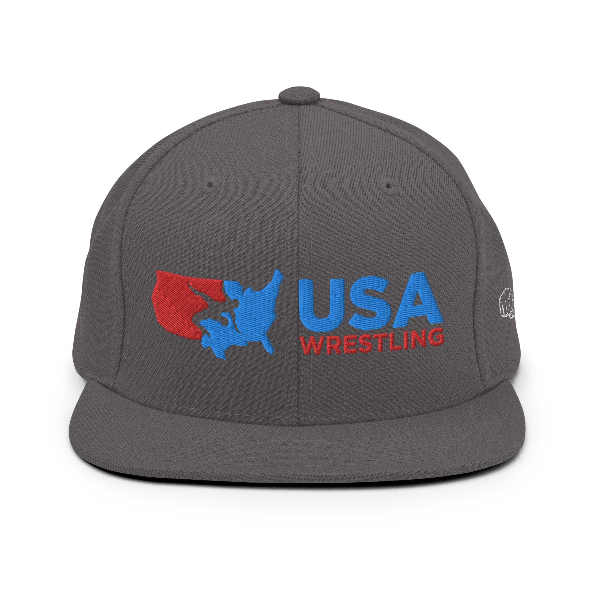 USA Wrestling Snapback Hat Iron Fist Wrestling Classic Snapback, USA Wrestling