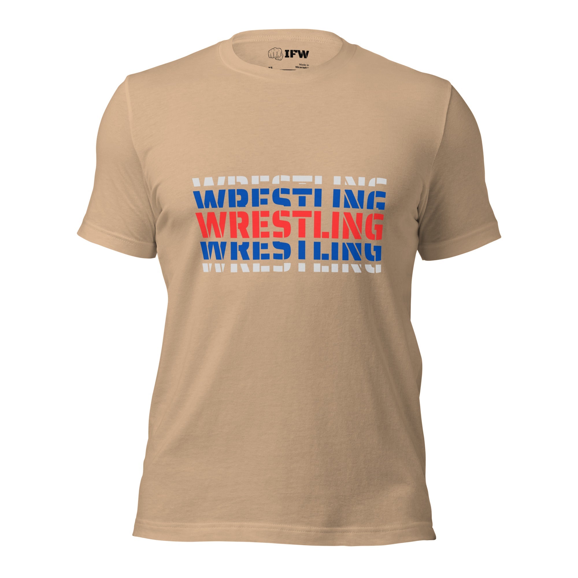 Wrestling Staple T-shirt Iron Fist Wrestling Unisex Staple T-Shirt