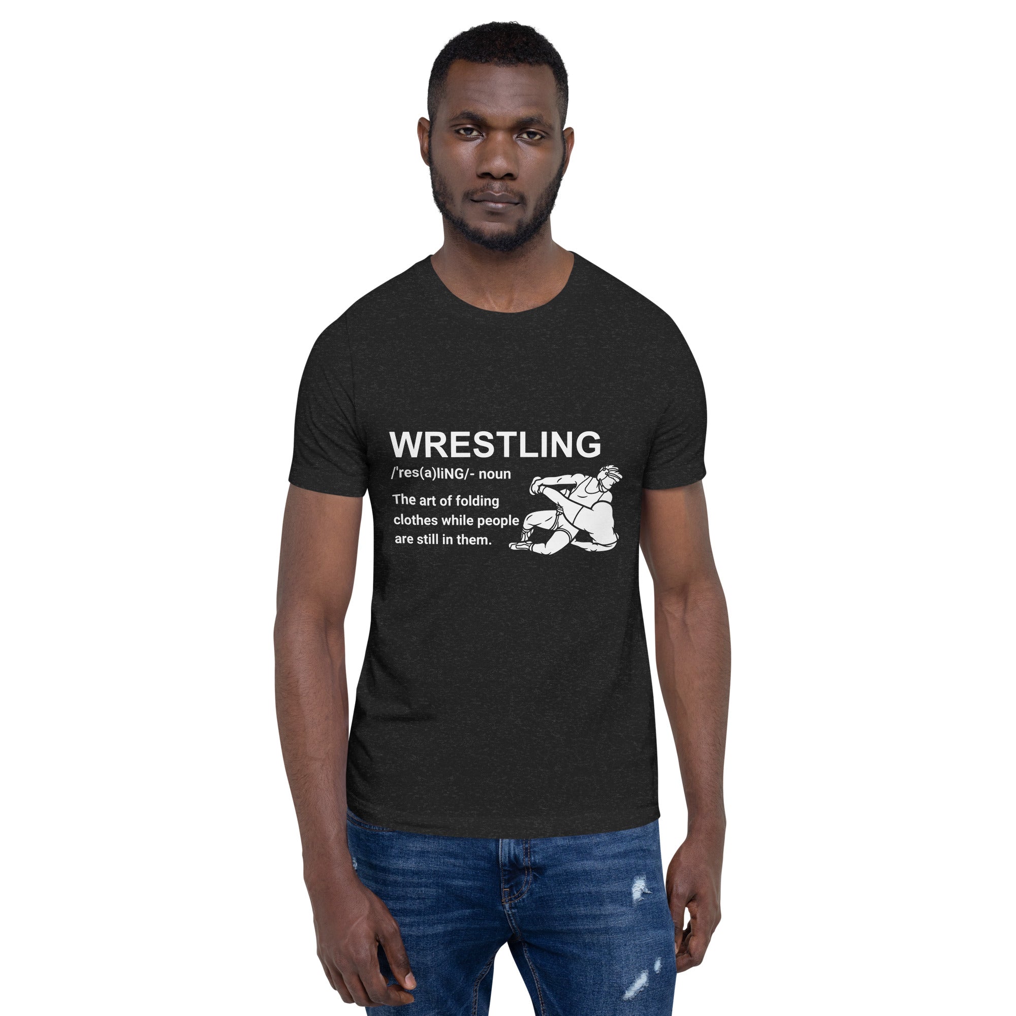 Wrestling Staple T-shirt Iron Fist Wrestling Unisex Staple T-Shirt, Wrestling T-shirt